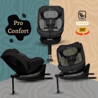 Scaun auto Appekids I-Size 40-150 cm Rear Facing 360 Pro Confort green - 5