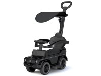 Masinuta premergator pentru copii, 2 in 1, Mercedes G350d cu parasolar, negru - 1