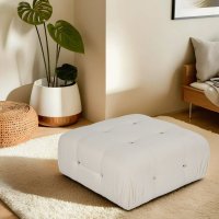 Taburet Bubble Alb - 1