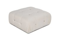Taburet Bubble Alb - 2