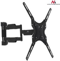 Suport de Perete Maclean MC-743 pentru Televizoare de 13-50 inch, Capacitate 30 Kg, Negru - 1