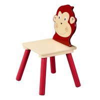Set masuta cu 2 scaunele din lemn Ginger Home Animals - 9