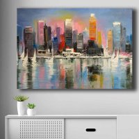 Tablou 70100NISC Multicolor 70x100 cm - 1