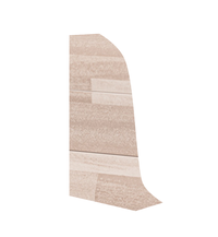 Terminatie stanga plinta Korner LP52 mozaic deschis din PVC - 1