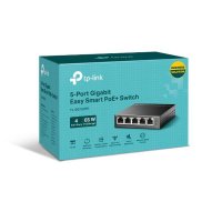 Switch TP-Link TL-SG105PE cu 5 Porturi Gigabit si 4 Porturi PoE+ - 6