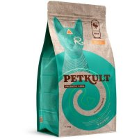 Hrana uscata Petkult Probiotic Care Exigent Fresh pentru pisici, cu curcan, 2 kg - 1