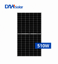 Panou fotovoltaic bifacial DAH Solar 510W Rama neagra - DHN-54Z16 DG(BW)-510W - 1