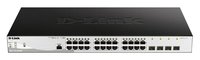 Switch D-Link DGS-1210-28P/ME cu 24 porturi Gigabit PoE si 4 porturi SFP - 2