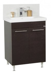 Set Baza front MDF si Lavoar seria 754, 60 cm, wenge - 1