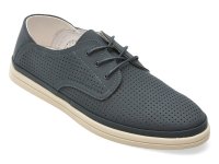 Pantofi OTTER bleumarin, J260014, din piele naturala - 1