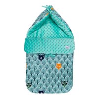 Sac de dormit universal Minky Forest 85 cm pentru copii - 4