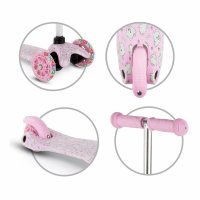 Trotineta pentru copii Kidwell Uno Puppy, reglabila, roti luminoase, 3+ ani, pana la 25 kg - 3