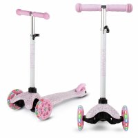 Trotineta pentru copii Kidwell Uno Puppy, reglabila, roti luminoase, 3+ ani, pana la 25 kg - 5