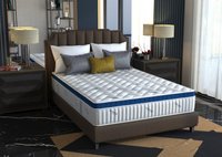 Saltea cu arcuri Somnomed Complete Care 4Family 140 x 200 x 26 cm din spuma cu memorie si husa detasabila - 1