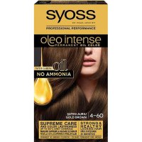 Vopsea de par Syoss Color Oleo 4-60, Saten Auriu, fara Amoniac - 1