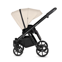 Carucior 2 in 1 Tutis Uno 6+ Beige 180, sezut reversibil, spatar reglabil, cadru din aluminiu, amortizoare, roti cu blocare, greutate admisa 22 kg - 1