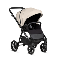 Carucior 2 in 1 Tutis Uno 6+ Beige 180, sezut reversibil, spatar reglabil, cadru din aluminiu, amortizoare, roti cu blocare, greutate admisa 22 kg - 2