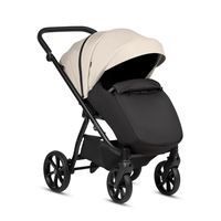 Carucior 2 in 1 Tutis Uno 6+ Beige 180, sezut reversibil, spatar reglabil, cadru din aluminiu, amortizoare, roti cu blocare, greutate admisa 22 kg - 3
