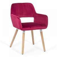 Scaun BUC 280 pentru bucatarie - Visiniu - 1
