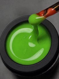 Gel Autonivelant Everin Candy Ombre 15gr- 16 - Gel Verde Neon Lime - 1