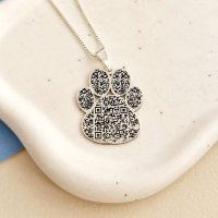 Pandantiv QR Code cu Mesaj Personalizat - Argint 925 - Labuta - 1