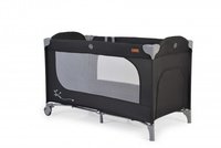 Patut pliabil multifunctional Cangaroo SkyGlow Black 2in1 cu 2 nivele si accesorii incluse - 5