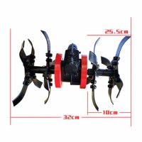 Cultivator pentru motocoasa 26mm-9dinti - Accesoriu de calitate superioara - 4