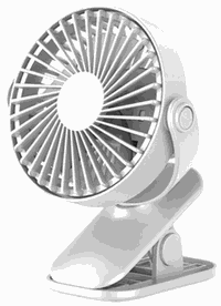 UB Mini ventilator de birou cu clema acumulator si alimentare USB 5V - 1