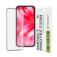 Folie Protectie Ecran Techsuit pentru Google Pixel 9a, Sticla Securizata 111D cu Adeziv Complet - 1