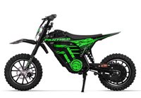 Motocicleta electrica NITRO Eco Panther 10, pentru copii, 36V 15Ah LFP, verde - 1