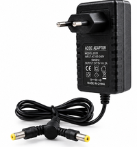 Alimentator AC/DC 5V 2A, 10W, cu mufa DC barrel dubla - 1