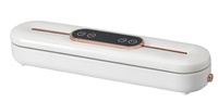 Aparat de vidat automat umed/uscat afisaj LCD 25cm alb - 1
