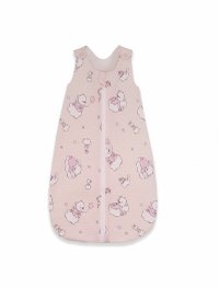 Sac de dormit copii 1.5 tog Ursuletul Martinica roz din bumbac 85 cm - 3