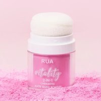 Fard de Obraz Mat RUA Vitality Blush 03 cu Burete Aplicator 8g - 1