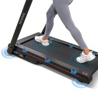 Banda de alergare YESOUL T3 Plus Treadmill, Black, inclinare 10%, pliere hidraulica, viteza max 14km/ora - 6