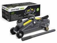 Cric Hidraulic Crocodil KRAFTNER KF-4927 - 2 Tone, Ridicare 135-300mm, Roti Pivotante 360° - 1