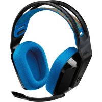 Casti gaming Logitech G535 Lightspeed, Jack 3.5 mm, Wireless (Negru/Albastru) - 1