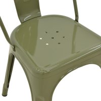 Scaun Utopia Verde Inchis 44x44x85 cm - Eleganta si Confort Compact - 8