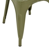 Scaun Utopia Verde Inchis 44x44x85 cm - Eleganta si Confort Compact - 9