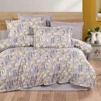 Lenjerie de pat Clasy Ranforce King Size, 100% bumbac, print reactiv (rnf_48) - 1