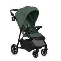 Carucior sport Lionelo Emma One - Verde, cu tavita si maner reglabil, pentru copii 6 luni+, suport pana la 22 kg - 1