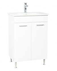 Set Baza si Lavoar seria 067, 50 cm, alb - 1
