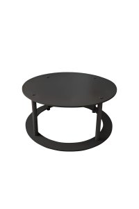 Masa de Cafea Hanah Home, MDF Negru, 70x38 cm - Design Modern - 1
