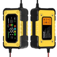 Redresor Auto Digital FOXSUR 12V 7A cu Ecran LED, Incarcare Baterii Auto si Moto 4Ah-140Ah, Functie de Reparatie prin - 8