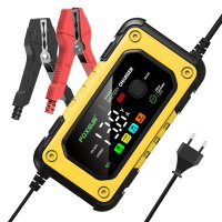 Redresor Auto Digital FOXSUR 12V 7A cu Ecran LED, Incarcare Baterii Auto si Moto 4Ah-140Ah, Functie de Reparatie prin - 1