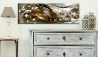 Tablou - Artistic Ribbons 135x45 cm - 2