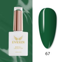 Oja Semipermanentă Everin Royal Collection 10 ml – 67 Emerald Green | Verde Smarald Intens - 1