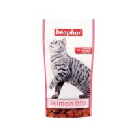 Recompense Pisici, Beaphar Snack Cat Pernute cu Somon, 35 g - 1