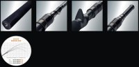 Lanseta Sportex Black Arrow G-3 Baitcast Musky, 2.3m, 220g, 2 tronsoane - 4