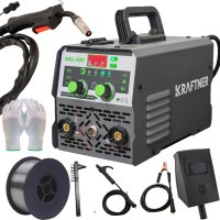 Aparat de sudura invertor KRAFTNER KF-5943 3 in 1 MIG MMA TIG 495A cu accesorii incluse - 1